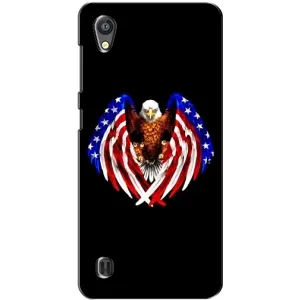 Чохол Прапор USA для ZTE Blade A5 (Крила США)
