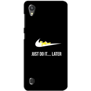 Силиконовый Чехол на ZTE Blade A5 с картинкой Nike (Later)