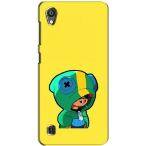 Чехол Бравл Старс для ZTE Blade A5 (Леон (LEON))