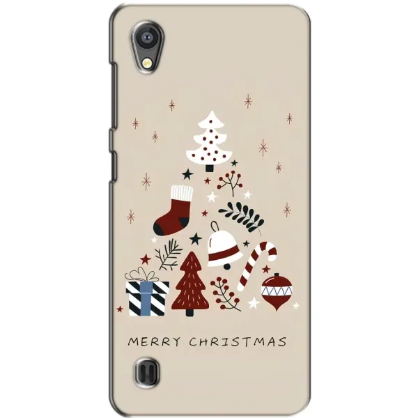 Чехол с рисунком «Merry Christmas» для ZTE Blade A5