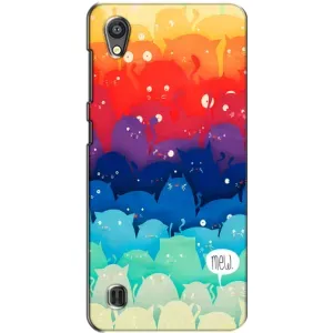 Силіконовий чохол з котиком для ZTE Blade A5 (Mew)