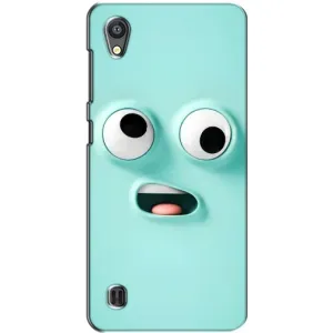 Силиконовые Чехлы (смешные стикеры) для ZTE Blade A5 (Забавное мятное лицо)