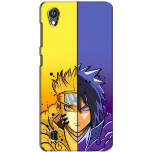Купить Чехлы на телефон с принтом Anime для ZTE Blade A5 (Naruto Vs Sasuke)