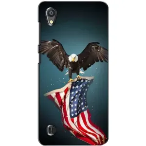 Чохол Прапор USA для ZTE Blade A5 (Орел і прапор)