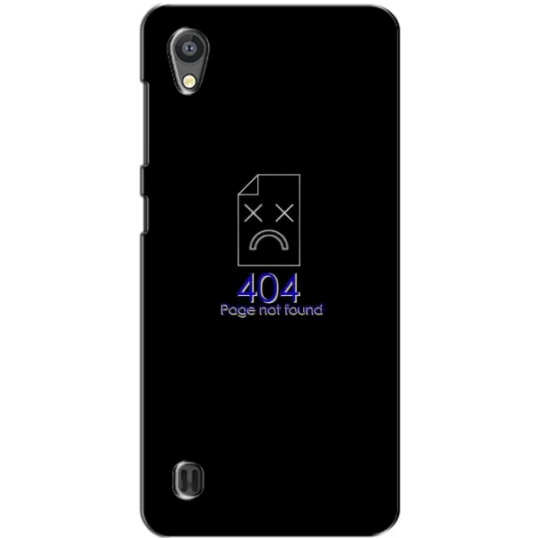 Чехол с рисунком «Ошибка 404» для ZTE Blade A5 Чехол с рисунком «Ошибка 404» для ZTE Blade A5