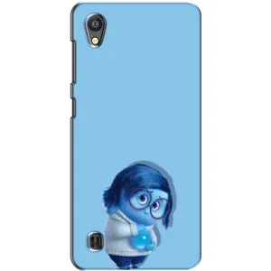 Чехол Головоломка для ZTE Blade A5 - (AlphaPrint) (Печаль)