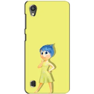 Чехол Головоломка для ZTE Blade A5 - (AlphaPrint) (Радость)