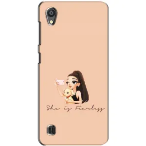 Силіконовый Чохол на ZTE Blade A5 з картинкой Модных девушек (З собакою)