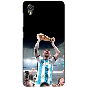Чохли Лео Мессі Аргентина для ZTE Blade A5 (Щасливий Мессі)