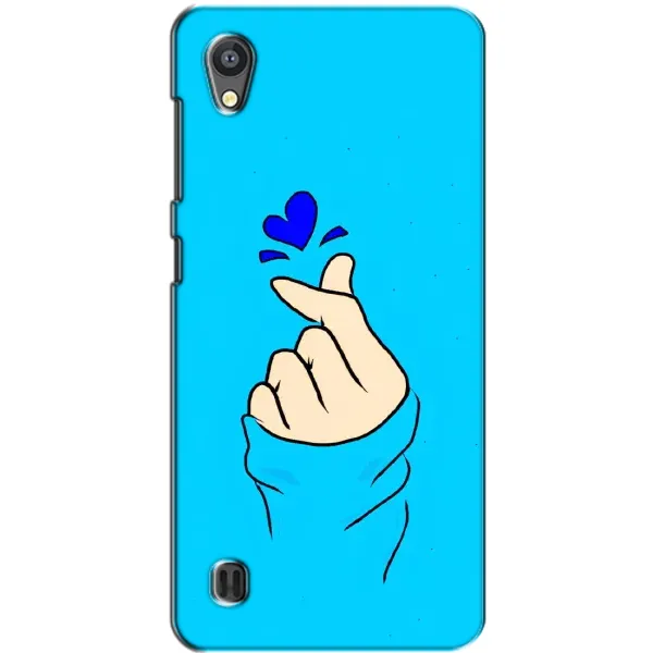 Чохол з малюнком «Сердечко на синоьому» для ZTE Blade A5 Чохол з малюнком «Сердечко на синоьому» для ZTE Blade A5