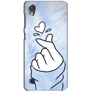 Чехлы (Знак сердечка) на ZTE Blade A5 (Сердечка знак)