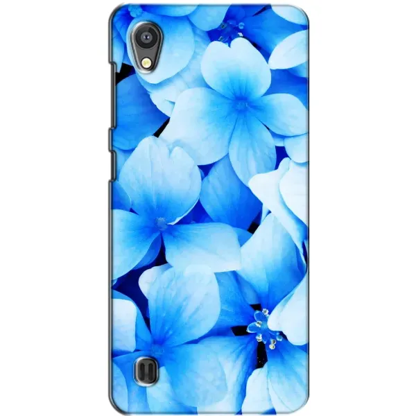 Чехол с рисунком «Синие цветы» для ZTE Blade A5 Чехол с рисунком «Синие цветы» для ZTE Blade A5