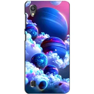 Чохли КОСМОС на ZTE Blade A5 (Сині планети)