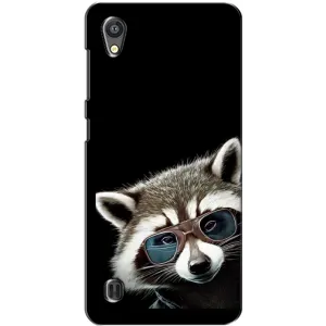 Силіконовий Чохол з Энотами на ZTE Blade A5 (Стильний Єнот)
