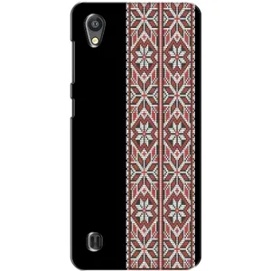 Силиконовый Чехол на ZTE Blade A5 с картинкой Вышиванки (Стильная вишиванка)