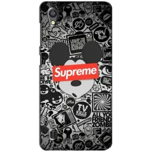 Чехол с Брендами одежды на ЗТЕ Блейд А5 (Supreme Маус)