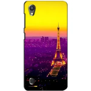 Чехол с Эйфелевой башней на ZTE Blade A5 (Яркая башня)
