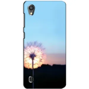 Силіконовий Чохол з кульбабками на ZTE Blade A5 (Захід з кульбабкою)