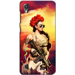 ЗСУ Чехлы (TPU) для ZTE Blade A5 (Женщина солдат)