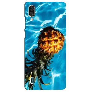 Чехол с изображением вкусной еды для ZTE Blade A51 Lite (Ананас)