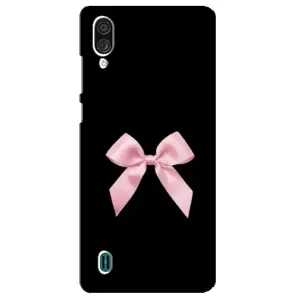 Чехол банты для ZTE Blade A51 Lite (Бант на черном)