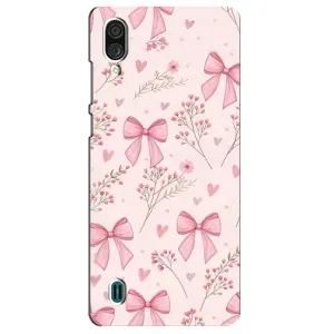 Чехол банты для ZTE Blade A51 Lite (Банты с цветами)