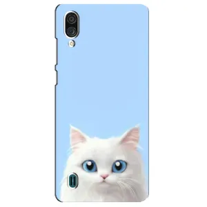 Чохол на тематику: Коти для ZTE Blade A51 Lite (Білий кіт)