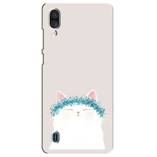 Чехол с рисунком «Белый котик» для ZTE Blade A51 Lite Чехол с рисунком «Белый котик» для ZTE Blade A51 Lite