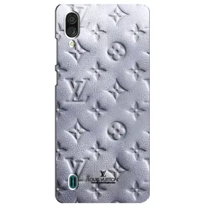 Текстурный Чехол Louis Vuitton для ЗТЕ Блейд А51 Лайт (Белый ЛВ)