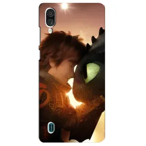 Чехол дракон Беззубик для ZTE Blade A51 Lite (Беззубик и Иккинг)