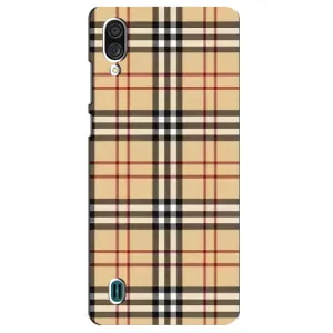 Чехол с Брендами одежды на ЗТЕ Блейд А51 Лайт (Burberry стиль)