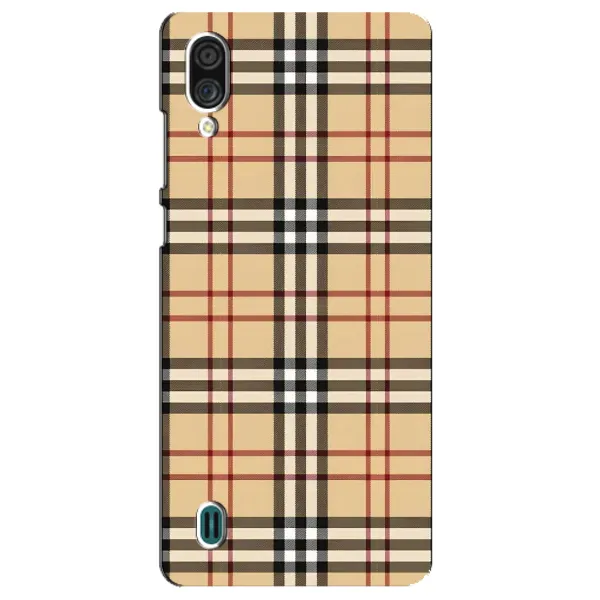 Чехол с рисунком «Burberry стиль» для ZTE Blade A51 Lite