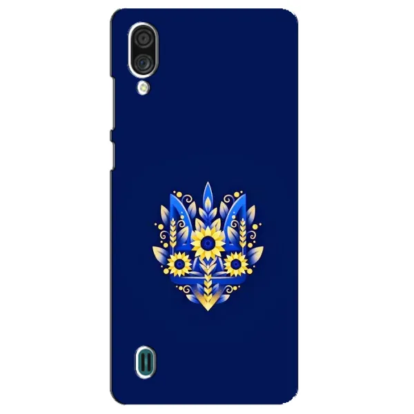 Чехол с рисунком «Цветущий Герб» для ZTE Blade A51 Lite