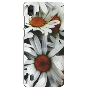 Чехол с ромашками на ZTE Blade A51 Lite (Цветы Ромашки)
