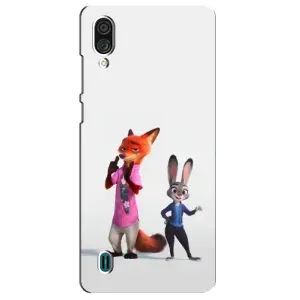 Силиконовый чехол с принтом Зоотрополіс для ZTE Blade A51 Lite (Джуди и Ник)