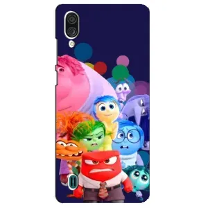 Чехол Головоломка для ZTE Blade A51 Lite - (AlphaPrint) (Герои головоломки)