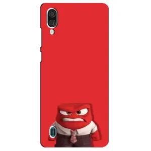 Чехол Головоломка для ZTE Blade A51 Lite - (AlphaPrint) (Гнев)