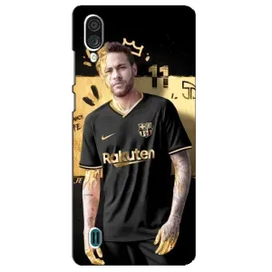 Силиконовый Чехол ZTE Blade A51 Lite (Gold Neymar)