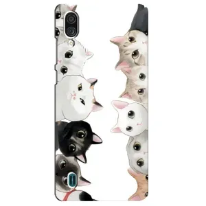 Силіконовий чохол з котиком для ZTE Blade A51 Lite (Коти)