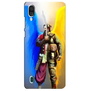Чохол з картинкою (Патріотичний КОЗАК) на ZTE Blade A51 Lite (КОЗАК  з крилами)