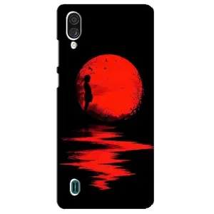 Летний Чехол на ZTE Blade A51 Lite (Красный Закат)
