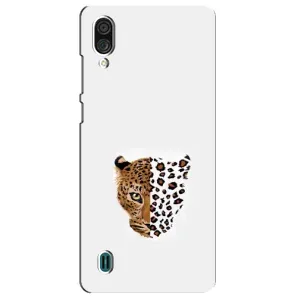 Чохол з леопардовим принтом на ZTE Blade A51 Lite (Леопард на білому)