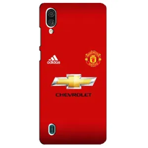 Силиконовые Чехлы принт Футбол на ZTE Blade A51 Lite (Man United)