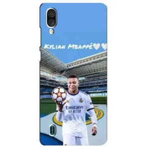 Чехол (TPU) с Футболистом на ZTE Blade A51 Lite (Mbappe Real)