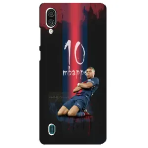 Чехол (TPU) с Футболистом на ZTE Blade A51 Lite (MBAPPE 10)