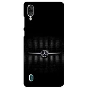 Силиконовый бампер с картинкой машины на ZTE Blade A51 Lite (Mercedes)