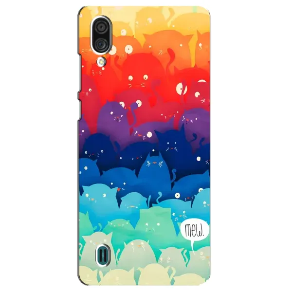Чехол с рисунком «Mew» для ZTE Blade A51 Lite