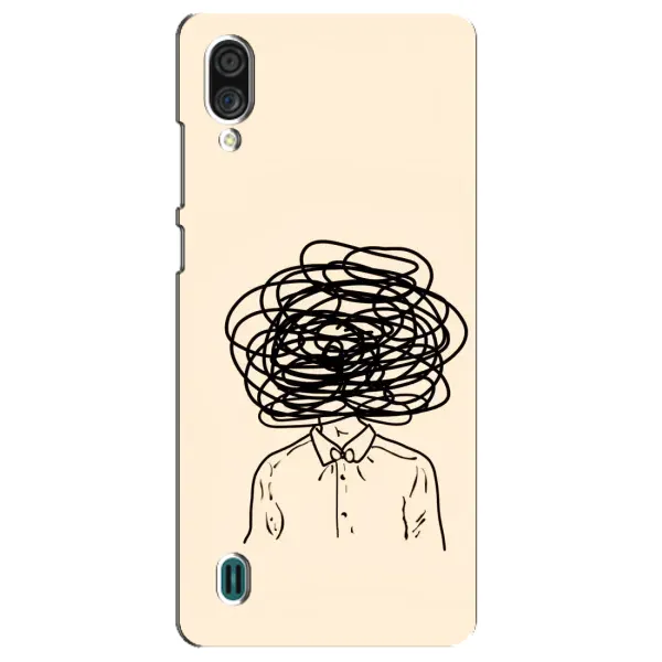 Чехол с рисунком «Мысли» для ZTE Blade A51 Lite Чехол с рисунком «Мысли» для ZTE Blade A51 Lite