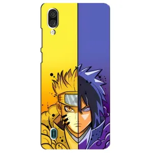 Купить Чохли на телефон з принтом Anime для ZTE Blade A51 Lite (Naruto Vs Sasuke)