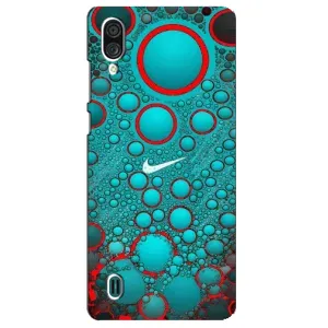 Силіконовый Чохол на ZTE Blade A51 Lite з картинкою НАЙК (Найк зелений)